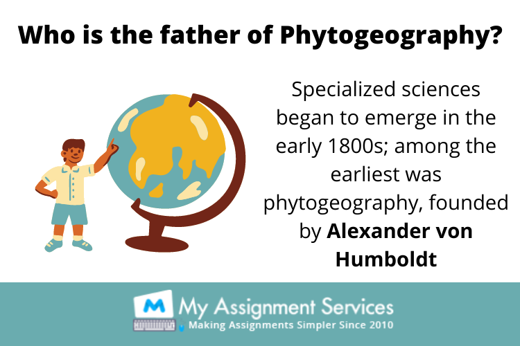 Phytogeography Homework Help