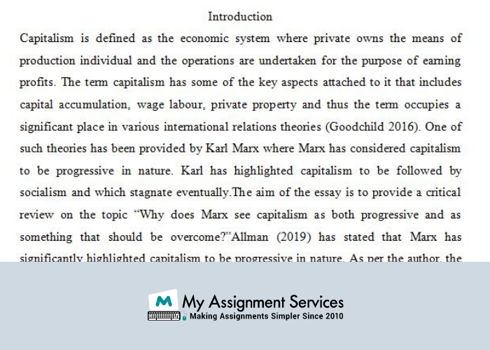 Definiton of Capitalism