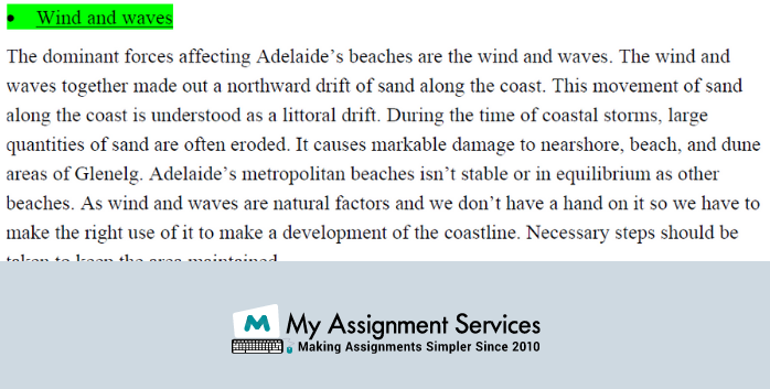 Winds and Waves