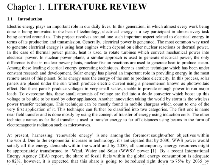 Literature Review