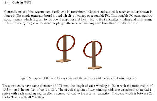 Coils in WPT