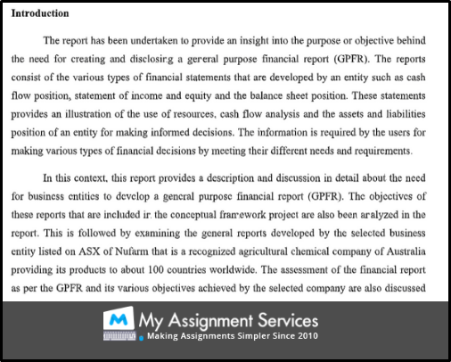 HA3011 Assignment introduction