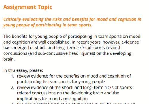 Brain and Cognitive Sciences Homework Help USA