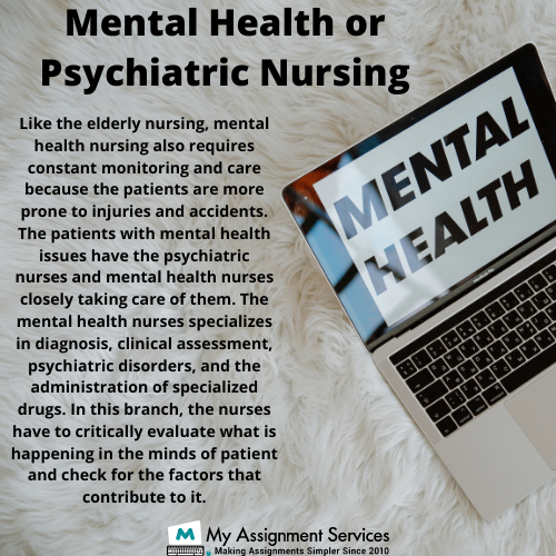 Mental Health or Psychiatric Nursing Assignment