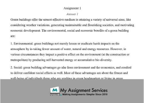 Environmental Sustainability Academic Writing Service