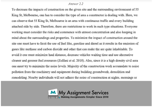 Environmental Sustainability Assignment Help