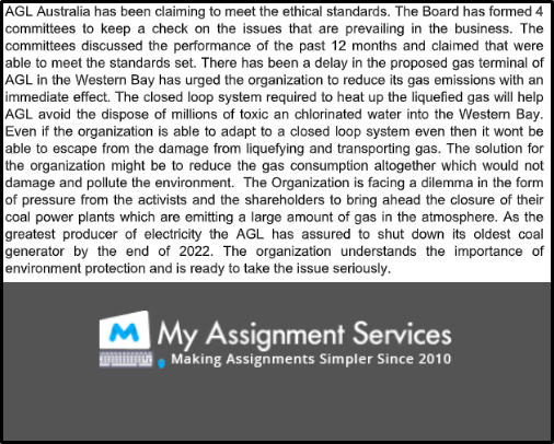 business ethics assessment 3
