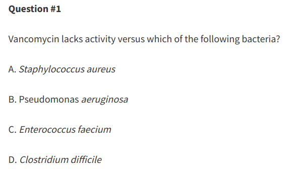 400621 Bugs And Drugs Assignment Sample