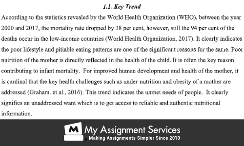 Maternal and Infant Health Care Assessment Sample