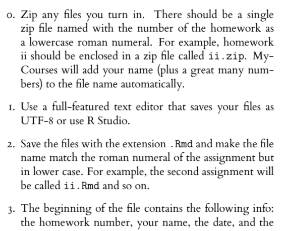 R Studio Homework Sample