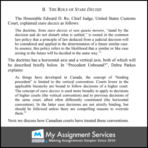 Doctrine Of Stare Decisis 3