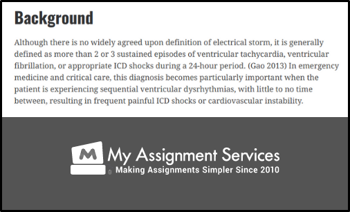 Acute Outcome Of Treating Patients background