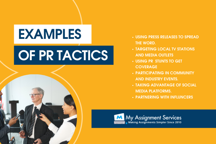 Analyse public relations tactics Essay writing Help