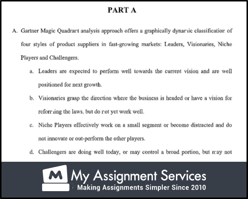 part A assessment