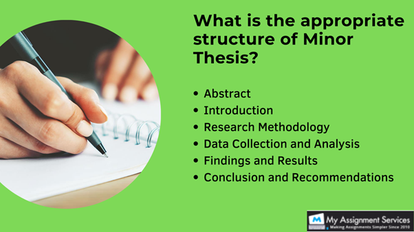 structure of Minor thesis