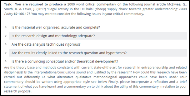 management research proposal sample