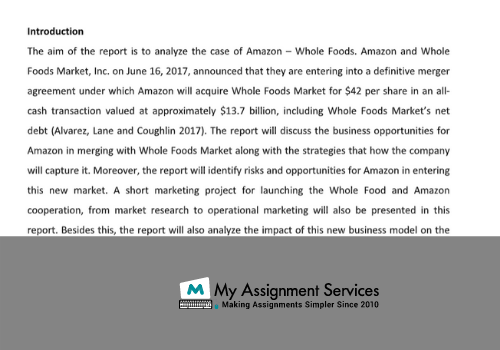 Amazon Case Study introduction