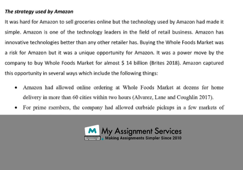 stategy used by amazon