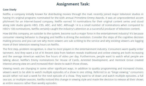 case study sample