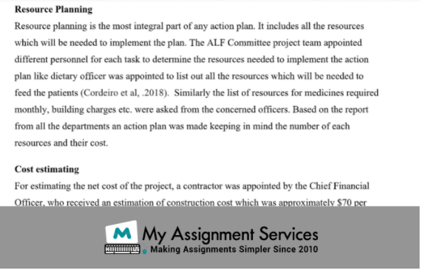 Resource planning