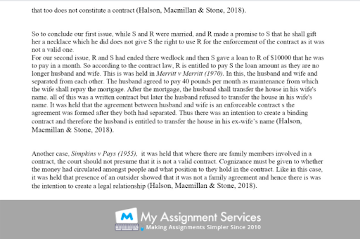 company law case study sample