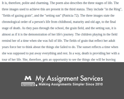 Personification essay writing sample