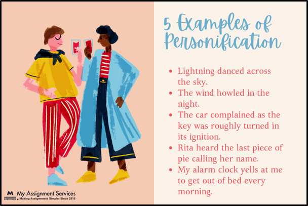 Examples of Personification