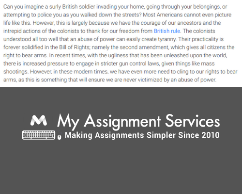 Exemplification Essay sample