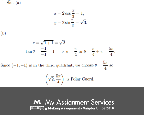 Cartesian Equations solution
