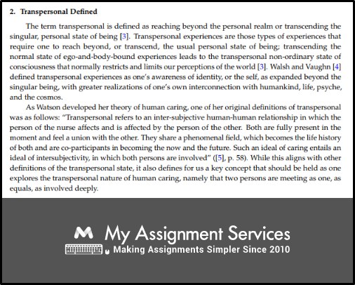Transpersonal Defined