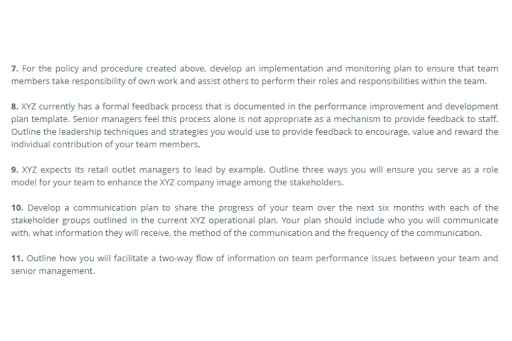 principle of planning assignment sample