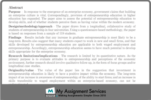 Entrepreneurship education