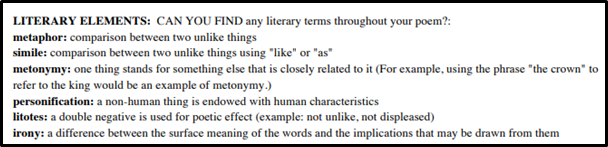 Literary Elements