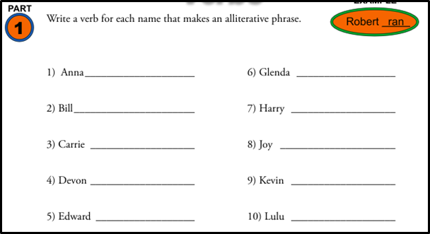 assonance example