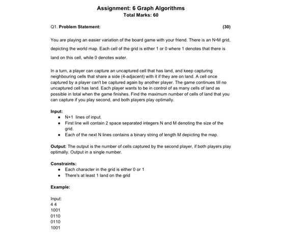 graph algorithm questions