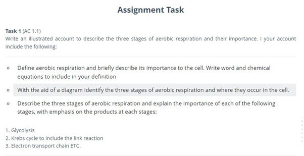 Aerobic and Anaerobic Respiration Samples