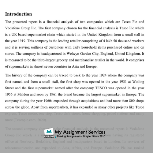 Samples for Writing Your ACCT19084 financial accounting assignment at my assignment services