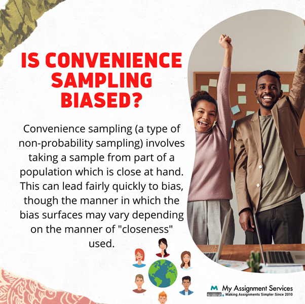 Convenience Sampling Biased
