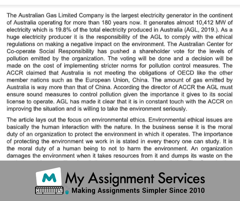 example of a Comparison Essay prepared by essay expert at my assignment services in australia