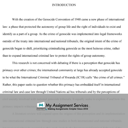 genocide introduction