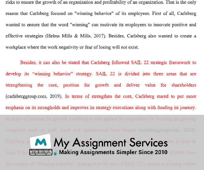 Human Resource Practitioner Sample at My Assignment Services in Australia