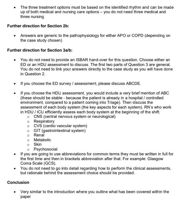 cardiac arrhythmia case study sample at my assignment services