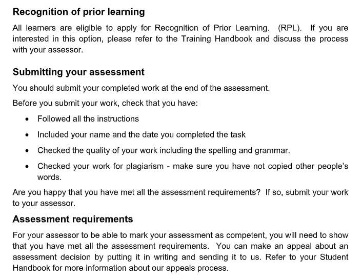 sample of BSBWHS401 assessment answers  at my assignment services