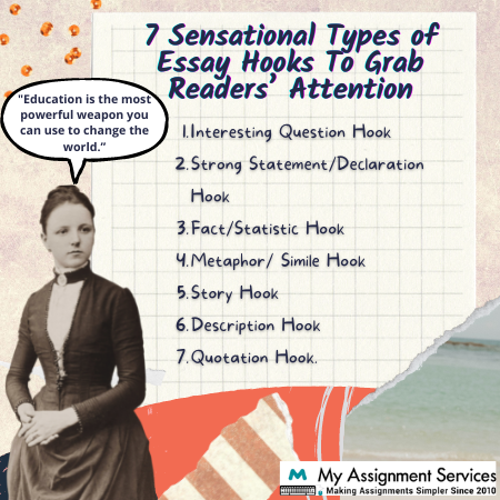 7 sensational types of essay hooks to grab readers' attention