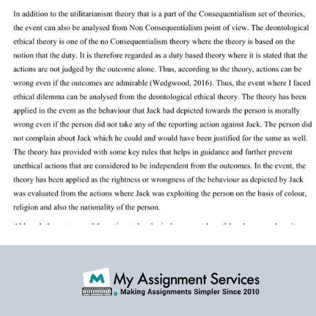 Assignment help sample solution in Goulburn