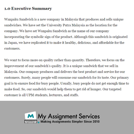 Asian Business Report Writing Solution
