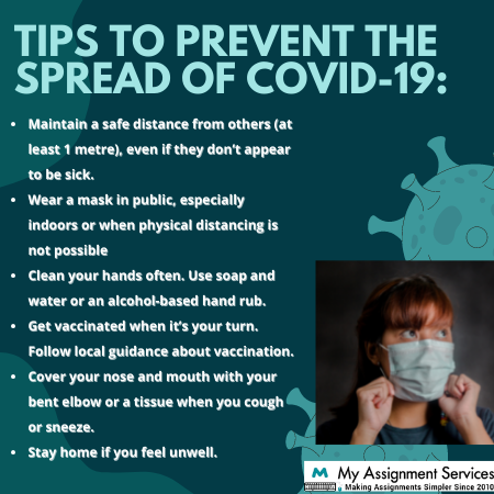 tips to prevent the spread of COVID-19