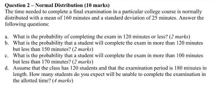 Statistical Assignment Example Shared by Experts