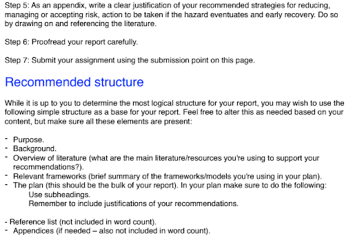 disaster management assignment sample by my assignment services