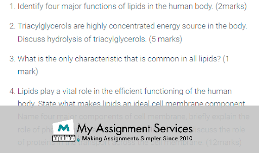 Biological Foundations Assessment samples by experts